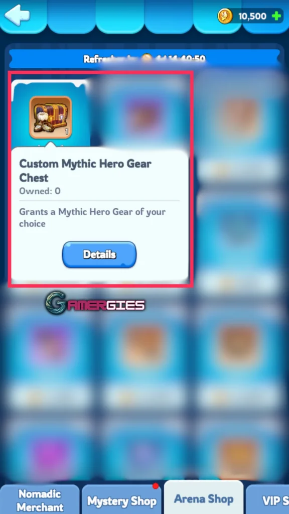 Mythic Hero Gear Chest
